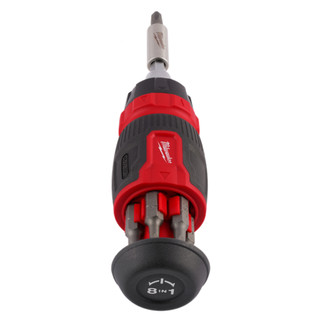 Bộ tua vít ratchet nhỏ gọn, linh hoạt 8 đầu 48-22-2913 MILWAUKEE