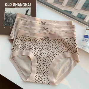 Quần lót nữ cotton viền su mềm mại không lộ viền, Quần chip nữ cạp vừa ôm dáng đáy kháng khuẩn L8383
