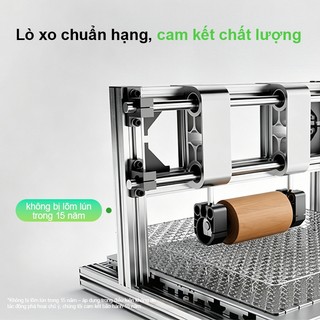 Nệm lò xo KADE 19cm Đệm Foam Cao Su Non Kết Hợp Lò xo liên kết KADE Home Goods Mattress êm ái