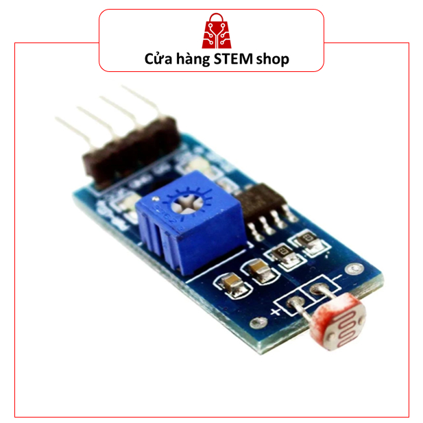 Module Cảm Biến Ánh Sáng Quang Trở 4 Chân | LDR Light Sensor Analog ...