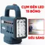 Đế Chuyển Nguồn Điện 21V Sang 220V Cắm Được Quạt – Chân Pin Phổ Thông M21 – Có Đèn LED – Sạc USB Type