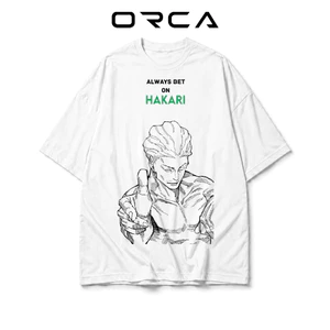 Áo thun Orca in hình Kinji Hakari Jujutsu Kaisen - Vải Cotton cao cấp - ORCA706