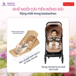 [New 2026] Xe Đẩy Cho Bé Baobaohao Z5, Xe Đẩy Gấp Gọn, Khoang Nằm Rộng, Bánh Xe Chống Xóc, Ngả Lưng Linh Hoạt. — ảnh 5