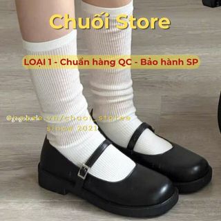 Giày bệt nữ da PU tổng hợp dệt vải đế cao su đáng yêu nhẹ nhàng êm ái thoải mái