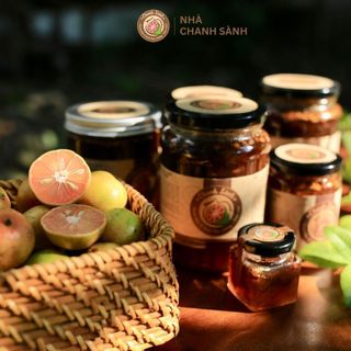Chanh Sành - Chanh đào ủ muối mật ong thực dưỡng hũ 230ml
