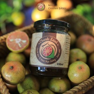 Chanh Sành - Chanh đào ủ muối mật ong thực dưỡng hũ 230ml