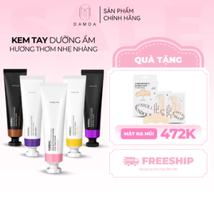 Kem dưỡng ẩm tay KUNDAL SHEA BUTTER & MACADAMIA PURE HAND CREAM JASMINE WOODY 50ml | DAMDAVN