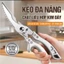 Kéo cắt gà cao cấp,thép không rỉ, Kéo làm bếp đa năng loại xịn của đức thiết kế mới cộng lực mạnh mẽ.