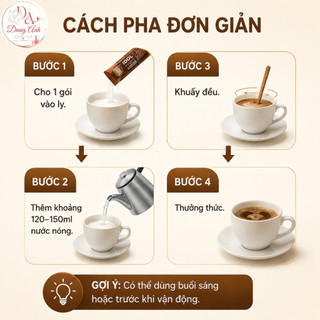 Cà Phê Idol Slim Coffee X2 Hương Vị Đậm Đà Dễ Pha Dùng Tại Nhà Văn Phòng