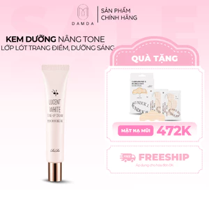 KEM DƯỠNG NÂNG TONE ĐA NĂNG 2 TRONG 1 - RIRE LUCENT WHITE TONE UP CREAM 40ml