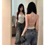ÁO YẾM CHẠY KHOEN KHOÉC NGỰC KIỂU SAU LƯNG