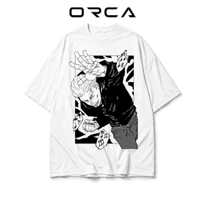 Áo thun Orca in hình Kinji Hakari Jujutsu Kaisen - Vải Cotton cao cấp - ORCA711