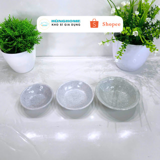 COMBO 40 CHÉN CHẤM ĐỰNG NƯỚC CHẤM NHIỀU SIZE NHỰA MELAMINE
