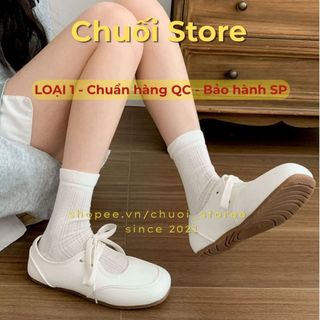 Giày thời trang nữ da PU tổng hợp dệt vải đế cao su thời trang trẻ trung năng động hiện đại