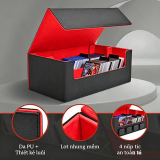 Deckbox (hộp đựng thẻ bài) da đựng thẻ bài