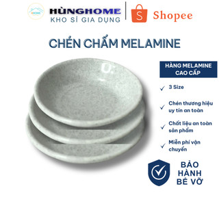 COMBO 40 CHÉN CHẤM ĐỰNG NƯỚC CHẤM NHIỀU SIZE NHỰA MELAMINE