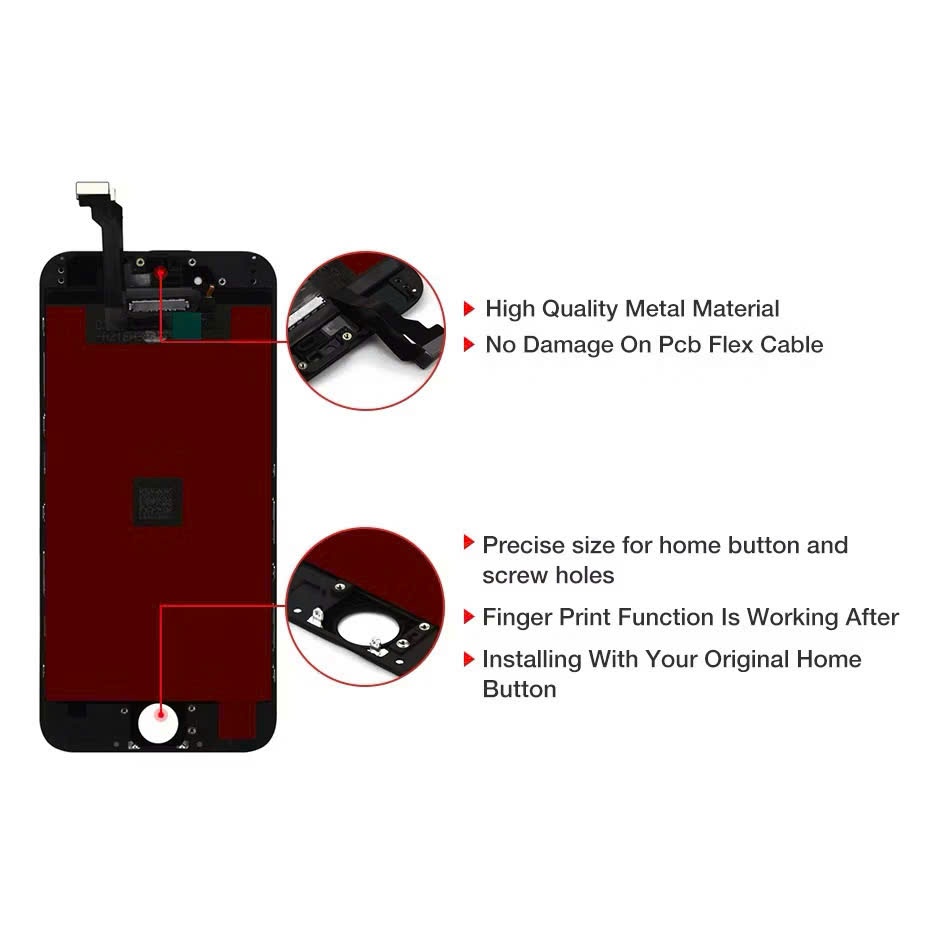 màn hình thay thế cho 5s 6g 6s 7g 7p 8g 8p 6p 6sp lk xịn
