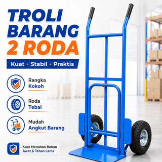 Xe đẩy Hàng 2 Bánh Tải Trọng 250kg Có 3 Nan Nhỏ Chắc Chắn.xe kéo đẩy đều được Giá Rẻ, Siêu Bền (Hót)