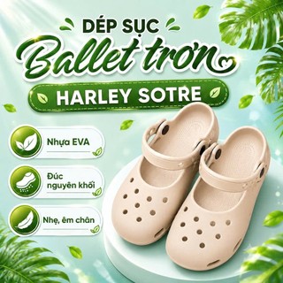 Dép Sục Cho Bé, Nhựa EVA ballet – Đúc Nguyên Khối Siêu Nhẹ, Thoát Nước Nhanh, Êm Chân Thời Trang(MY 030)