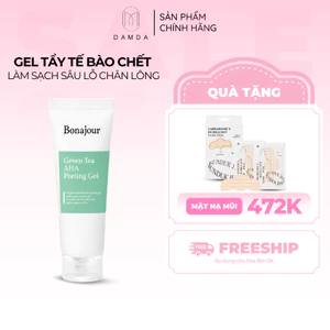 Gel tẩy tế bào chết không kích ứng BONAJOUR GREEN TEA AHA PEELING GEL 150ml | DAMDAVN