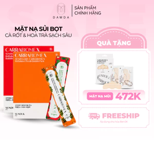 Mặt nạ sủi bọt tươi mát - SUNDUK JEJU CARRABIOME X REBALANCE 4G | DAMDA
