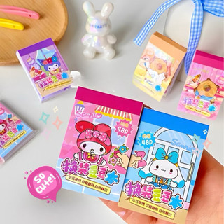 Set 5 (Tặng 1) Sổ Nhãn Dán Chủ Đề Hoạt Hình (Kèm Nhíp) Dress Up Sticker Book, Sổ Sticker