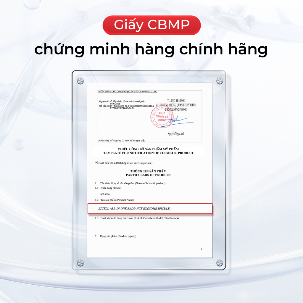 Tinh Chất Vi Kim Exosome SCCELL – Dưỡng Trắng Trẻ Hóa Da Toàn Diện, Cải Thiện Sắc Da, Làm Dịu 50 ml_70520