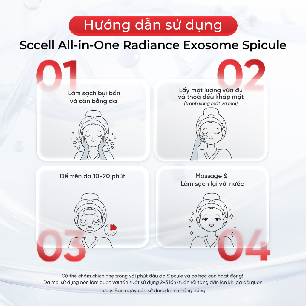 Tinh Chất Vi Kim Exosome SCCELL – Dưỡng Trắng Trẻ Hóa Da Toàn Diện, Cải Thiện Sắc Da, Làm Dịu 50 ml_70520