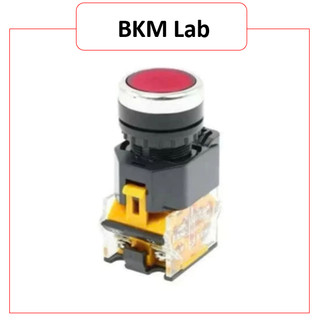 Nút Nhấn Nhả LA38-11BN Phi 22mm (Xanh/Đỏ) - Nút Bấm Công Nghiệp Tiếp Điểm 1NO 1NC Cao Cấp