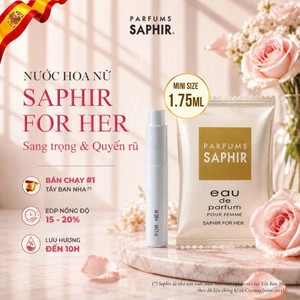 Nước Hoa Nữ Parfums Saphir Cao Cấp Tây Ban Nha Hương Thơm Tươi Mát Quyến Rũ Lưu Hương 6-10 giờ