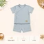 Bộ Cộc Tay Chất Liệu Petit Mềm Mịn Cho Bé Từ 0-9M UR 539