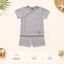 Bộ Cộc Tay Chất Liệu Petit Mềm Mịn Cho Bé Từ 0-9M UR 539