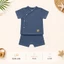 Bộ Cộc Tay Chất Liệu Petit Mềm Mịn Cho Bé Từ 0-9M UR 539