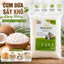 Cơm dừa sấy khô - dạng miếng làm bánh
