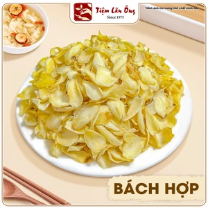 Bách hợp 1kg, bá hợp khô, củ tỏi từng, hàng loại 1, vàng thơm - Tiệm lãn ông