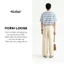 Áo Thun Tay Ngắn Sọc Ngang Form Loose - Routine 10S25TSS050