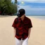 Áo Sơ Mi Lụa Họa Tiết Loang Núi, Cuban Shirt Chất Lụa Tuyết Mềm Mịn, Thoáng Mát, Thấm Hút Tốt, Chống Nhăn, Size 50-100kg