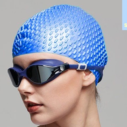Mũ Bơi Silicone Co Giãn - Ôm Sát Đầu, Chống Nước Vào Tóc