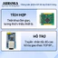 Module Mạng Ethernet W5500 SPI TCP/IP HW-243 Xanh Lá Xanh Dương 10/100Mbps
