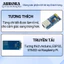 Module Mạng Ethernet W5500 SPI TCP/IP HW-243 Xanh Lá Xanh Dương 10/100Mbps