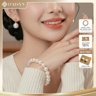 [NgocDaisy] N384 vòng tay hạt Ngọc, vòng tay hạt ngọc trai nhân tạo đá nhiều kích cỡ kiểu dáng xinh xắn cho nữ