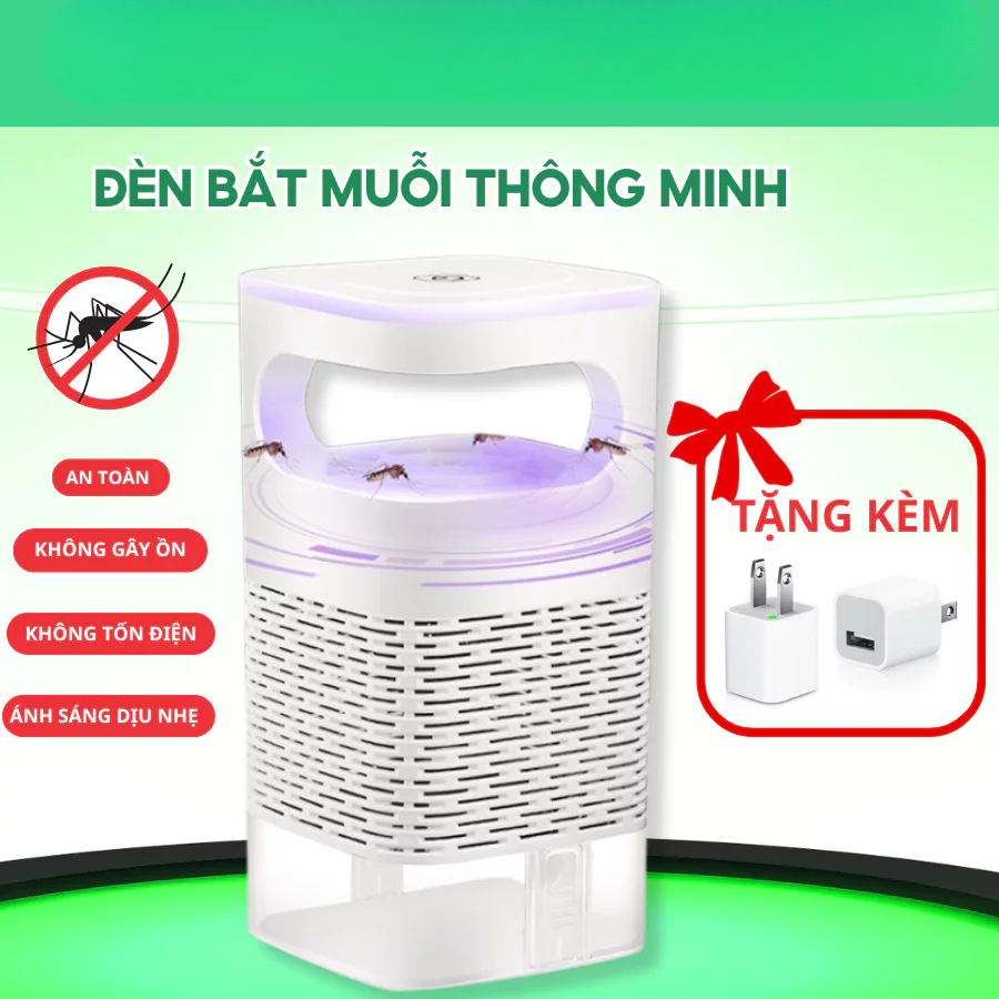[FURNI HOME] Đèn Bắt Muỗi USB Kiêm Đèn Ngủ An Toàn – Đèn Diệt Muỗi Tiết Kiệm Điện Cho Phòng Ngủ AMIZIN