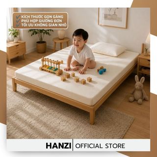 Nệm Trẻ Em Foam American 1M8, Dày 8Cm, Nệm cho Bé Nâng Đỡ Tốt Khi Ngủ, Thoáng Khí Tốt, Đủ Độ Dày