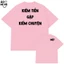 Áo Thun Chữ Mệt - Kiếm Tiền Gặp Kiếm Chuyện - Câu Nói Trend Hài Hước - Form Rộng Cotton 250gsm In Theo Yêu Cầu