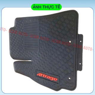 Thảm Lót Sàn Cao Su Xe MITSUBISHI ATTRAGE - Cao su đúc Không Mùi , Vừa Khít Form Xe- Chống Nước, Dễ Dàng Lắp Đặt