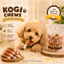 Kogi Chews Gà Sấy Khô 1kg Cho Chó - Snack Thưởng Giàu Đạm, Nhiều Phân Loại
