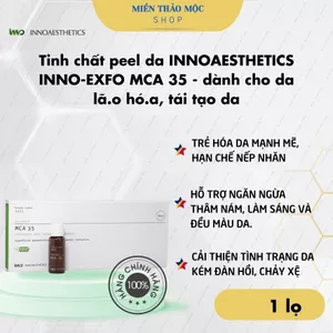 Peel da INNOAESTHETICS INNO-EXFO MCA 35 - dành cho da lã.o hó.a, tái tạo da, đều màu da 1 lọ 5ml