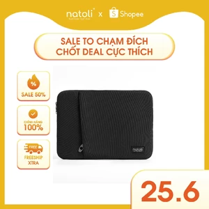 Túi Chống Sốc Laptop thương hiệu NATOLI đủ size dày dặn kháng nước BST Eager Laptop Bag T7