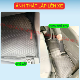 Thảm Lót Sàn Cao Su Xe Mitsubishi Xpander 2018 - nay - Cao su đúc Không Mùi , Vừa Khít Form Xe- Chống Nước, Dễ Dàng Lắp