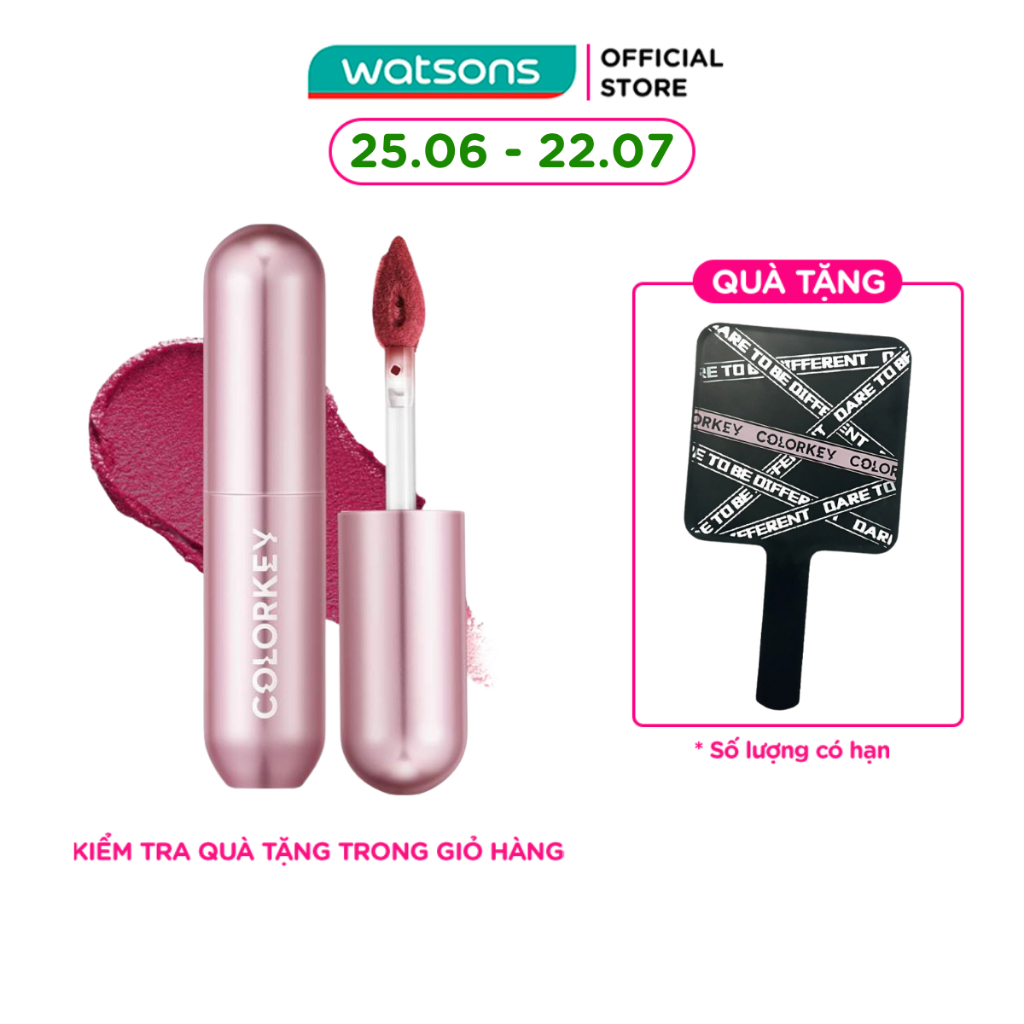 Son Kem Colorkey Mousse Lip Mud Matte 2g